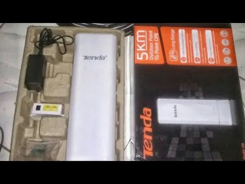 unboxing alat tembak wifi tenda outdoor cpe 03 5km outdoor