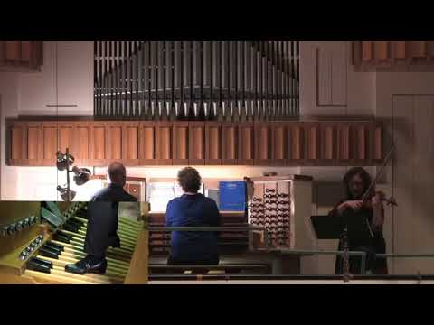 Rodland Duo plays John Weaver's Concertpiece for Viola and Organ (2003)