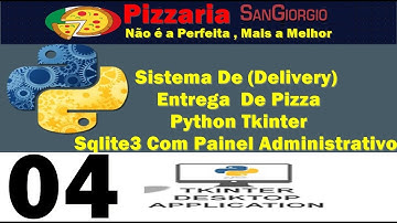 Sistema De (Delivery)Entrega  De Pizza Python Tkinter Sqlite3 Com Painel Administrativo - 04