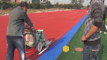 SPU/Full PU Running Track Installation Process
