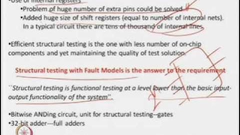 Mod-07 Lec-02 Functional and Structural Testing