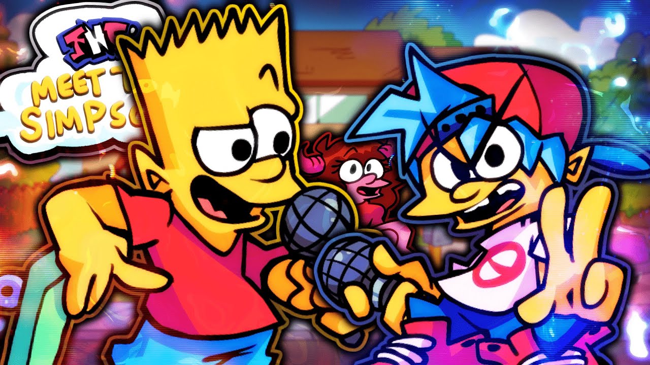 Shorts FNF: Meet The Simpsons! - GFC [Mod] - YouTube