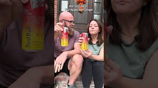 New Redbull Winter Edition Fuji Apple and Ginger Review! #redbull #drinks #energy