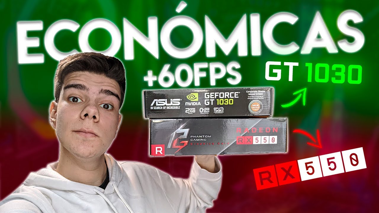 PLACAS de VIDEO ECONÓMICAS | ¿SIRVEN para GAMING?