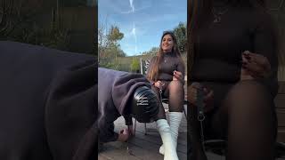 Sweet Foot Worship Slave Feet Worship Licking Mistress Feet E Socks .