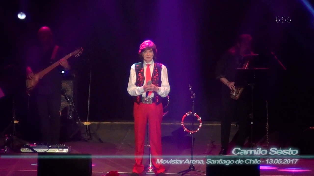 Camilo Sesto - Amor de Mujer / Ayúdame / Todo por Nada (Movistar Arena, Stgo.de Chile - 13.05.2017)