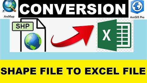 shape file to excel Conversion I shapefile to excel I convert shapefile to excel I shp to excel qgis