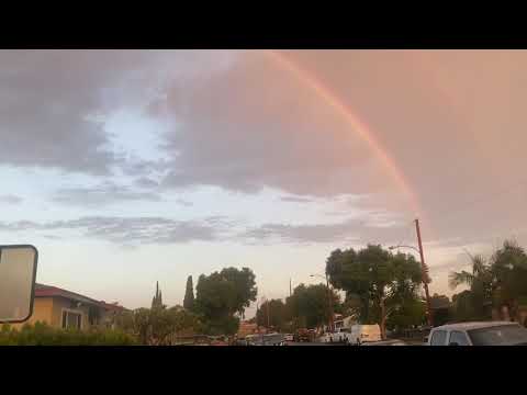 Friday Morning Double Rainbow