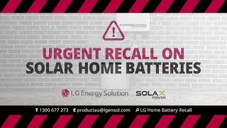 Urgent Recall Alert: Check Your Home Battery Now!