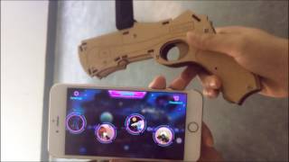 AR-GUN augmented reality virtual reality Unboxing Review Toy