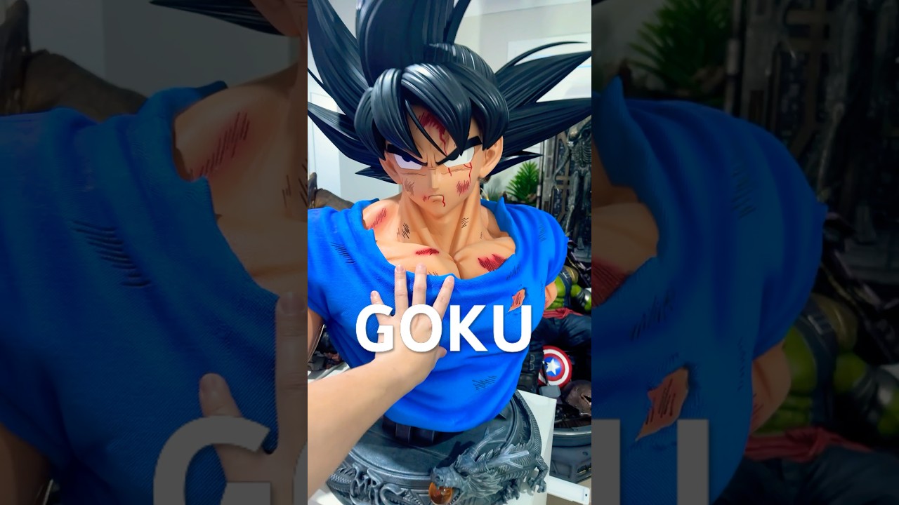 Goku Lifesize bust 1:1 scale 