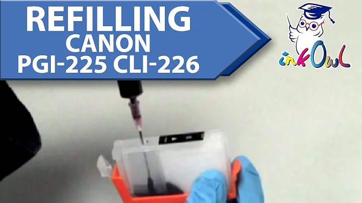 How to Use Refillable Cartridges for CANON PGI-225 and CLI-226