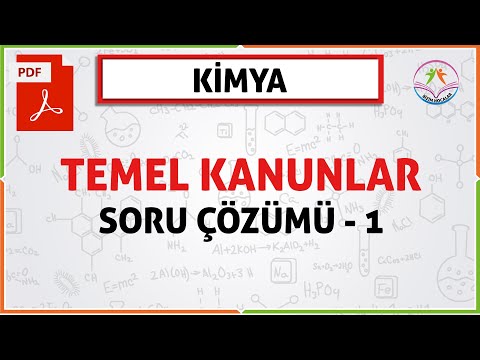 TEMEL KANUNLAR SORU ÇÖZÜMÜ 1 (2020 TYT)(KÜTLE KORUNUMU VE SABİT ORANLAR YASASI)