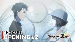 Steins;Gate 0 - Opening V2 【Fatima -Second Version-】 4K 60Fps Creditless | Cc