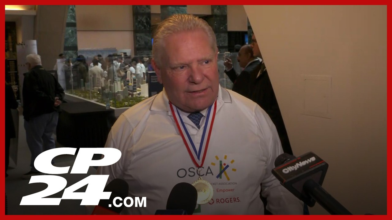 Ford 'looking at options' at filling in portion of Lake Ontario for new convention centre