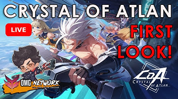 CRYSTAL OF ATLAN First Impressions LIVE! | New MMO ARPG Launch – Insane Combat & Bosses!