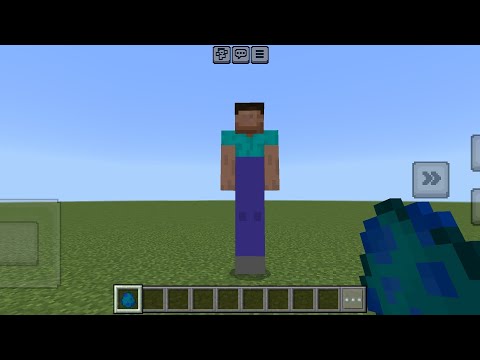 Long Legged Steve Addon In Minecraft Bedrock