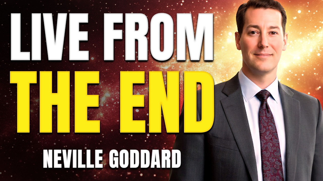 Neville Goddard’s Most Powerful Teaching 🔥 Live From The End and Reality Will Follow