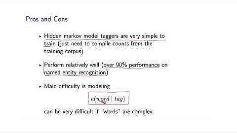 Natural Language Processing by Michael Collins, Columbia University P21  08 Sum