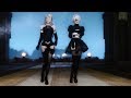 Armor from Nier: Automata for Skyrim (2B and A2) + sword (HDT+) V.1.5