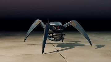 Animating a Mechanical Spider Robot in blender 3d