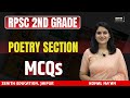 🔥RPSC School Lecturer English | 2nd Grade | Poetry MCQs Marathon | PYQs + Important Questions |