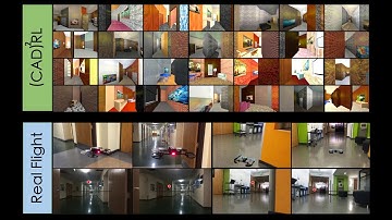 CAD2RL : Real Single-Image Flight without a Single Real Image