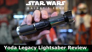 Star Wars Galaxys Edge: Yoda Legacy Lightsaber Review