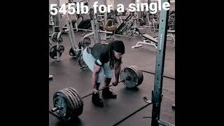 545 lb Deadlift!!!