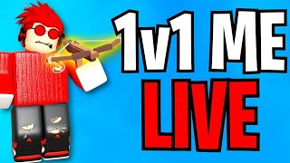 1v1 Me In Roblox Bedwars + SAM Clan Tryouts!
