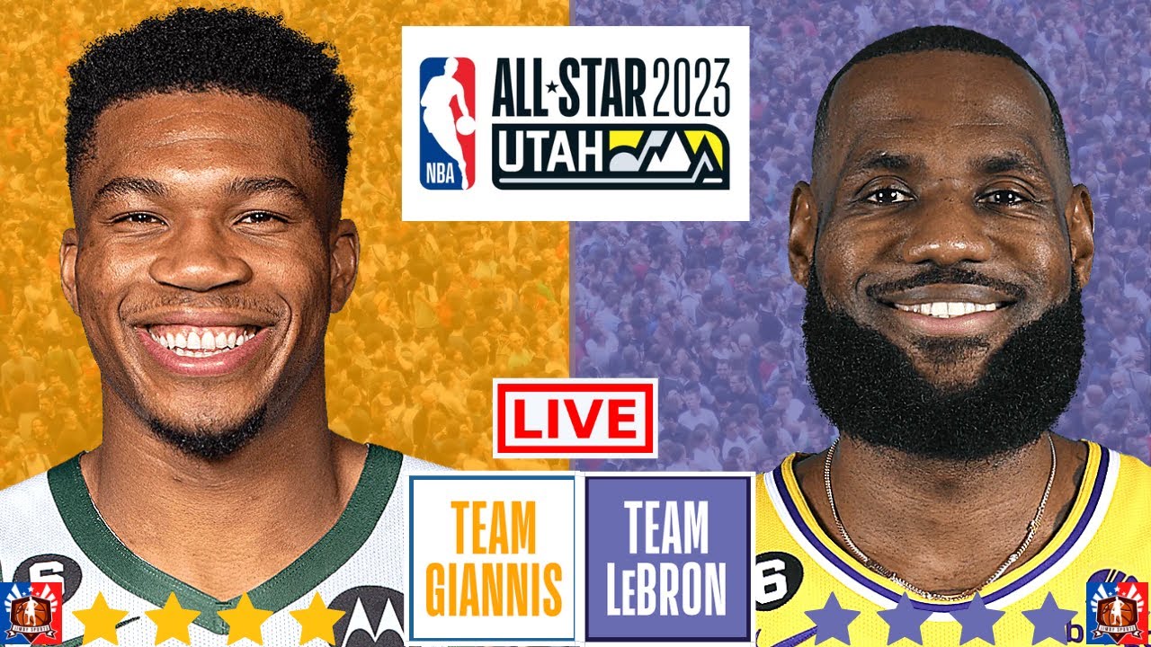 Team Giannis vs Team LeBron NBA Allstar Game Live Scoreboard 2023
