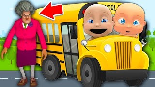 Baby STEALS The SCHOOL BUS...