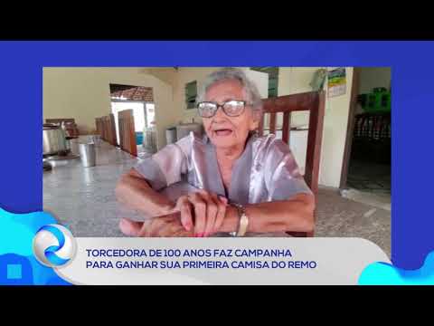 ROMANEWS | Torcedora de 100 anos faz campanha para ganhar sua primeira camisa do Remo