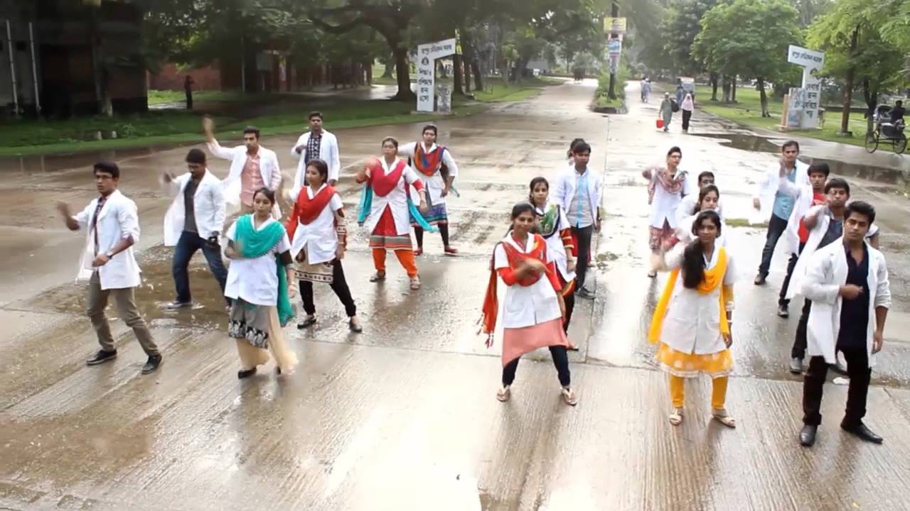 Flash Mob Of 40th Batch Of Rangpur Medical College Youtube