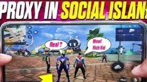 Free Fire Proxy Server Emote Test In Social Island
