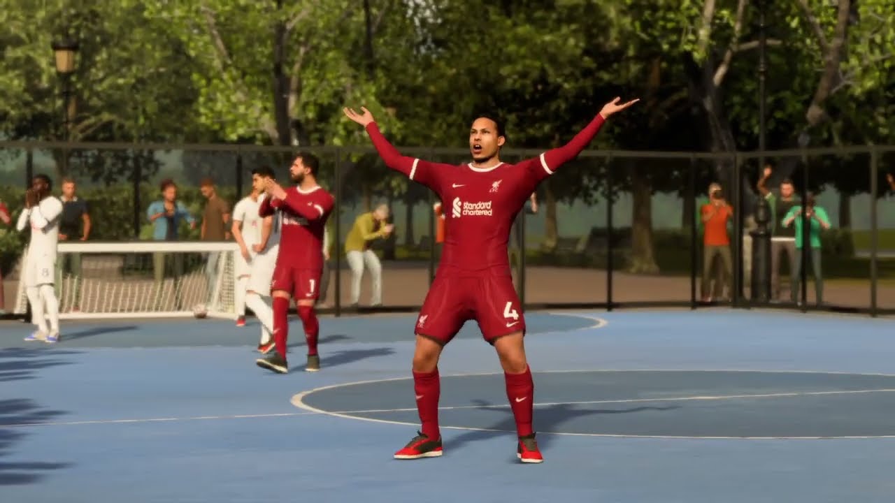 VOLTA - Mohamed Salah (Liverpool vs Tottenham Hotspur) | FC24 | PS4 Gameplay | 