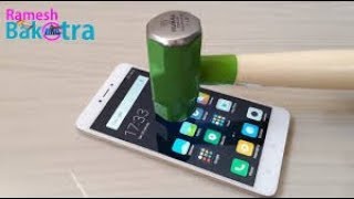 Redmi Note 5  Screen Scratch Test/display break | gorilla glass working