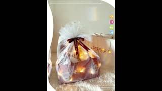 Teddy bear baby gift bag
