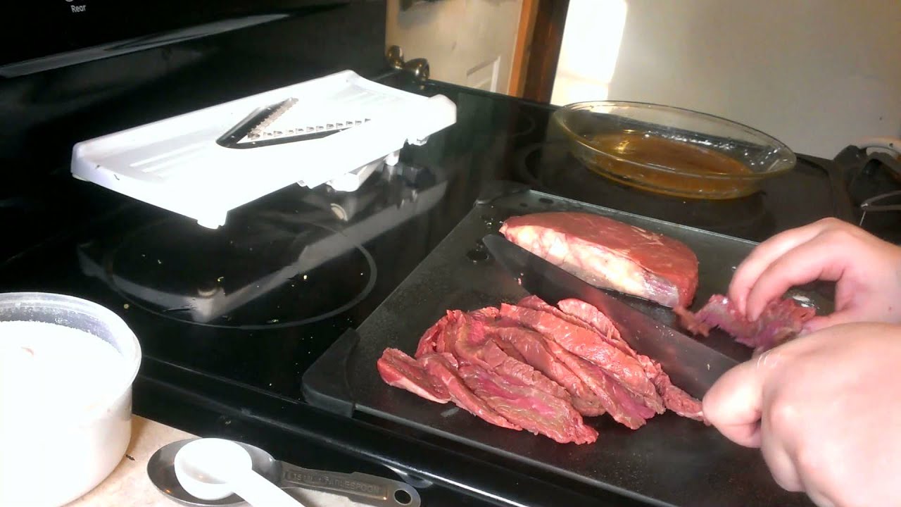 Stir Fry Chinese Broccoli with Flank Steak YouTube