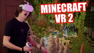 HRAJU MINECRAFT VE VIRTUÁLNÍ REALITĚ (znova)