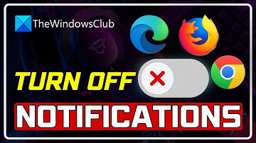 Turn Off NOTIFICATIONS in CHROME/EDGE/FIREFOX || Disable BROWSER Notifications [ANY BROWSER]