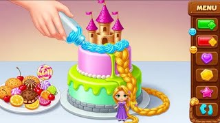 Princess Cake Maker Game - Strawberry Smoothie Time! 🍓 (Gameplay) Parte 1 screenshot 5