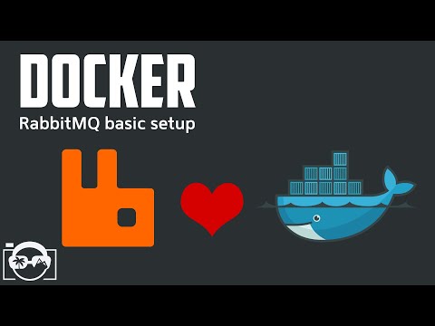 Docker Tutorial - basic setup RabbitMQ in a Docker container