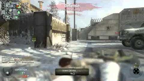 Black Ops - Random ballistic knife kill across map ! MUST SEE!