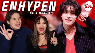 Waleska & Efra react to ENHYPEN (엔하이픈) “Still Monster” Band LIVE | REACTION!