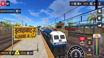 Indian Train Sim 2023 New Update Android Gameplay | High Graphics Indian Train Gameplay