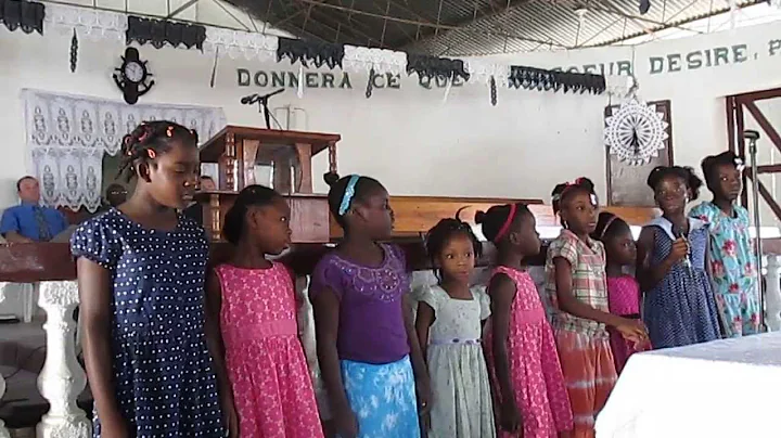 Beautiful voices in Haiti
