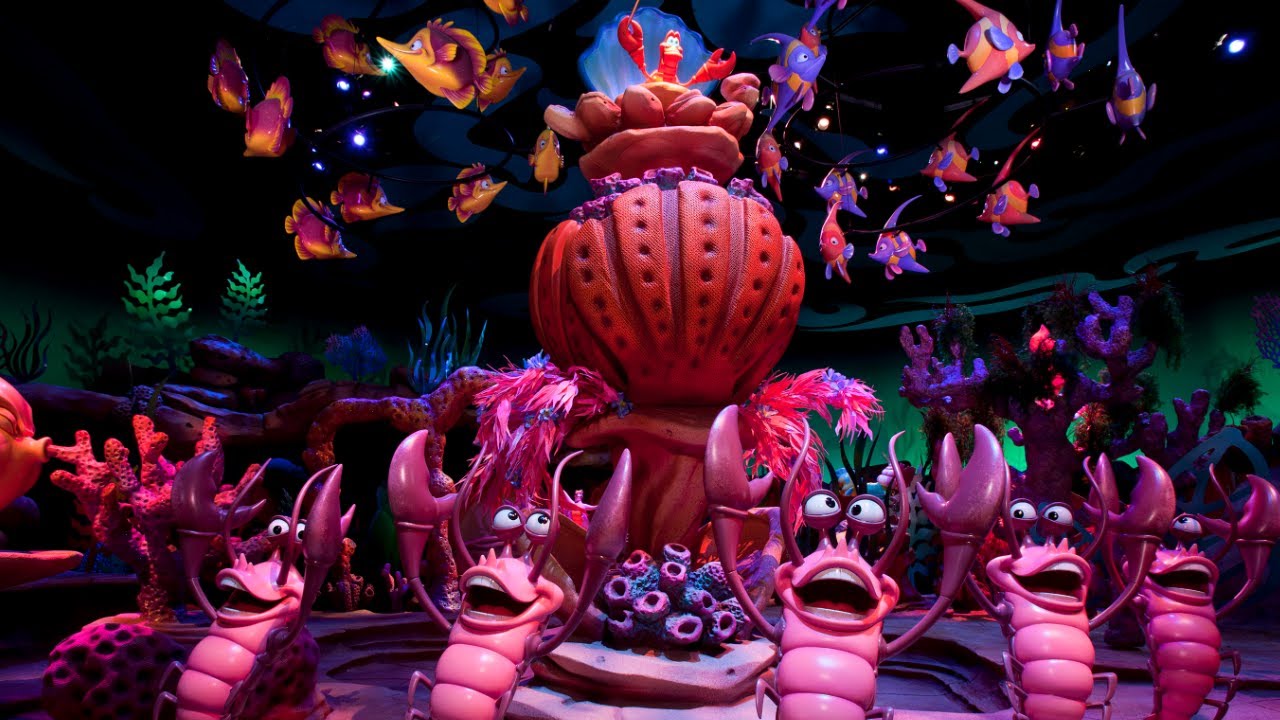 Under The Sea - Journey of the Little Mermaid Ride - Magic Kingdom ...