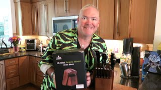 EnoKing Knife Block - Keeps Everything in the Kitchen Handy!