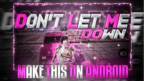 Make This Amazing 😍 Pubg mobile Montage Thumbnail On Android | Raze Gfx